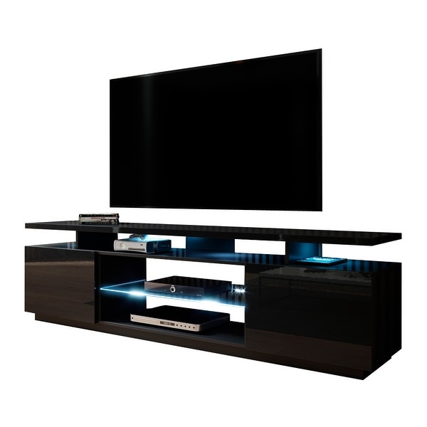EvaK Modern 71inch TV Stand On Sale Overstock 31609280